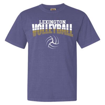 Lexington Volleyball - Garment Dyed Heavyweight Ringspun Short Sleeve Shirt Thumbnail