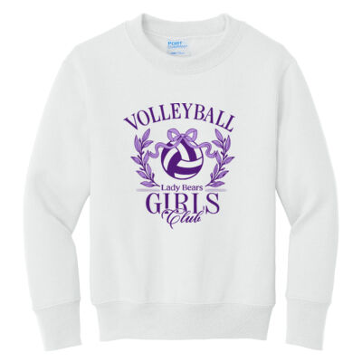 Volleyball Club - Youth Core Fleece Crewneck Sweatshirt Thumbnail