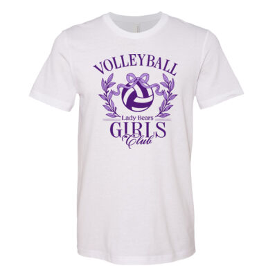 Volleyball Club - Unisex CVC Jersey Tee Thumbnail