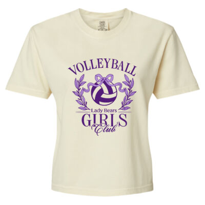 Volleyball Club - Women's Heavyweight Boxy T-Shirt Thumbnail